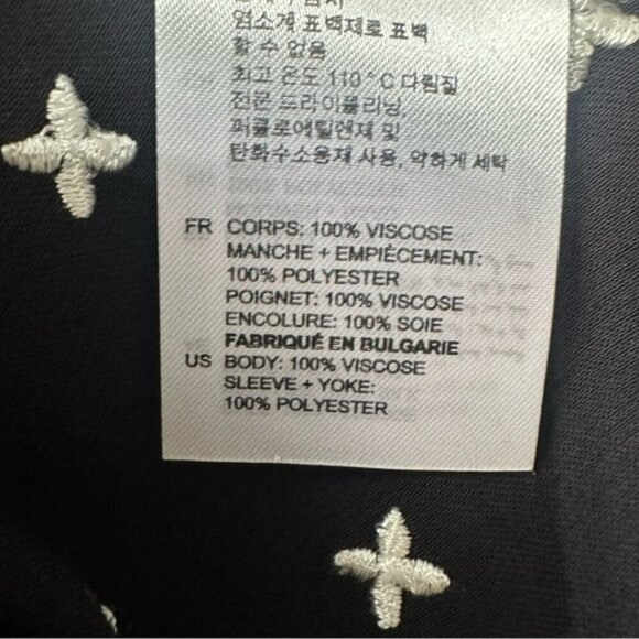 Sandro Starlight Dress in Black / White - Picture 10 of 14